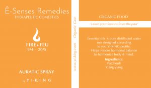 Fire AURATIC SPRAY "Peace"