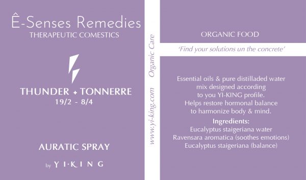 Spray auratique "Awakening" Tonnerre – Image 2