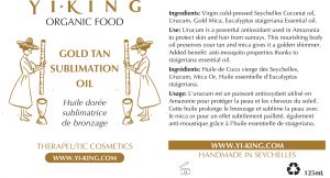 Gold Tan Sublimation Oil - Image 2