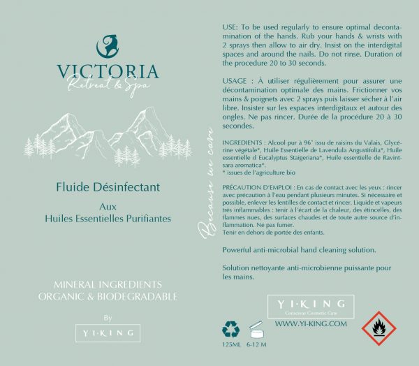 FLuideDesinfectant125ml Disinfectant Fluid With Purifying Essential Oils - Image 2